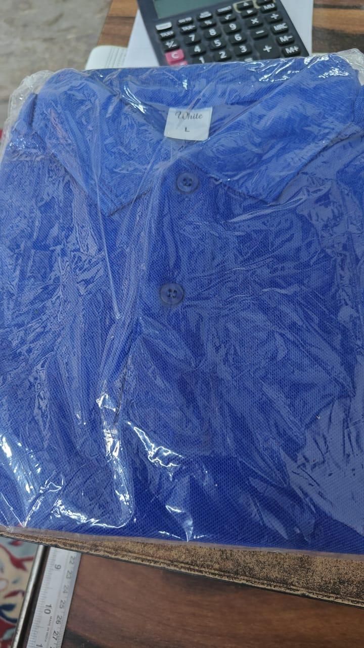 Poly Matte Solid Half Sleeves Mens Polo T-Shirt (Pack Of 4)