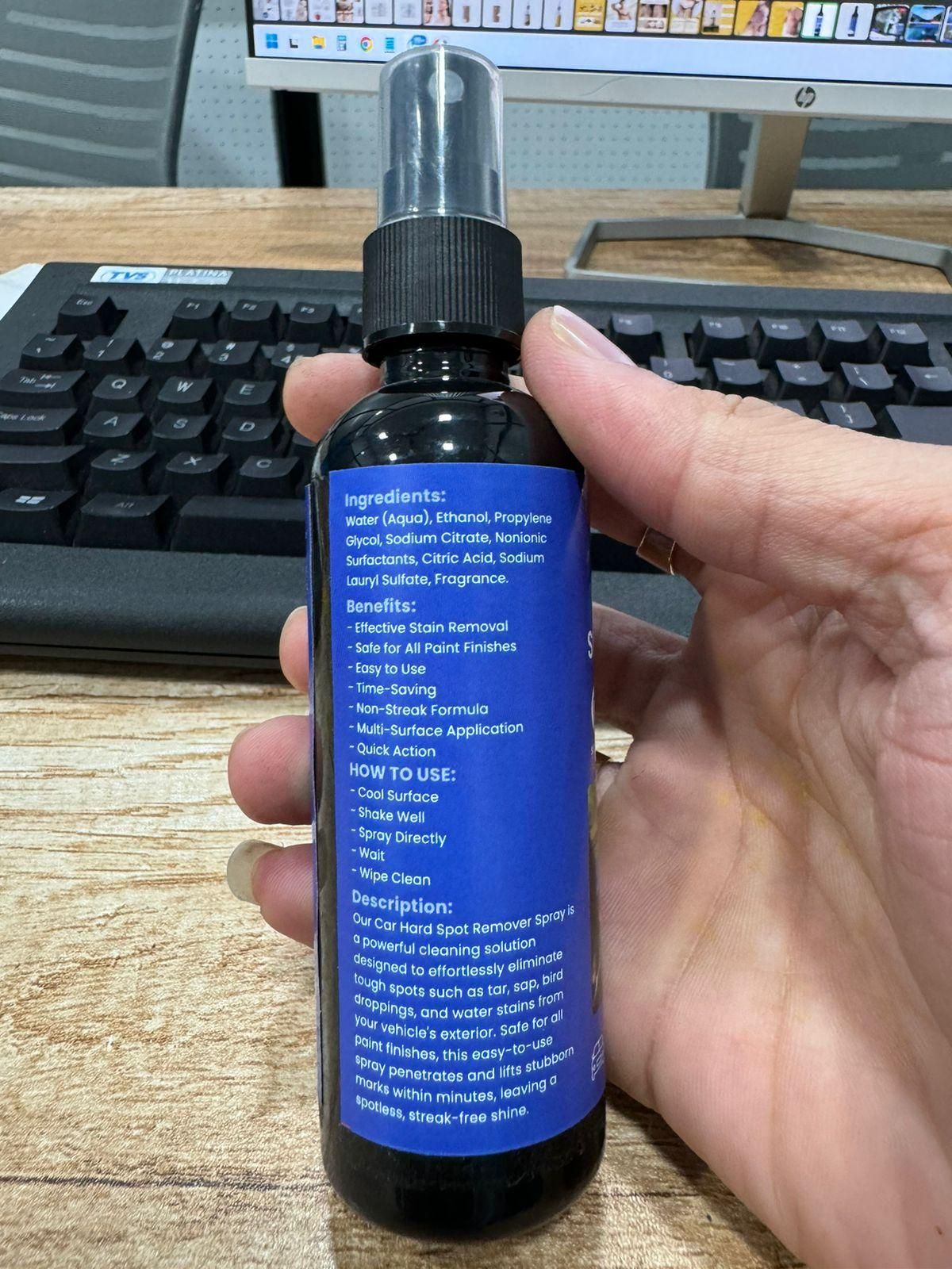 CJTHK Glass Hard Spot Remover -100ml