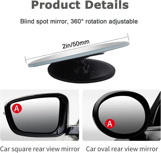Wide Angle Blind Spot Mirror | 2" Round