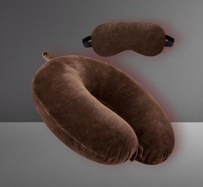 Supports the natural curve of your neck and shoulders, helps reduce stiffness and fatigue, and is perfect for travel, office naps, or relaxing at home.