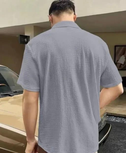 Imported Popcorn Shirts for Men and Female – Comfortable & Trendy Gray