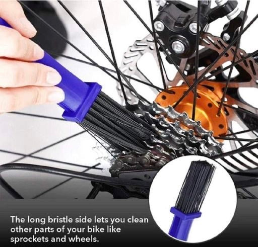 Reelon Multi Purpose Bike, Cycle, MTB Road Bike Chain Cleaner Brush
