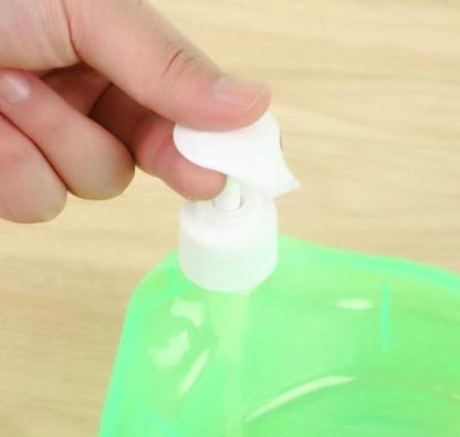 PERIX  Double layer Soap Dispenser for Bathroom Accessories Dishwasher Liquid Holder Liquid Dispenser Pump with Sponge Holder Kitchen Sink Accessories Items