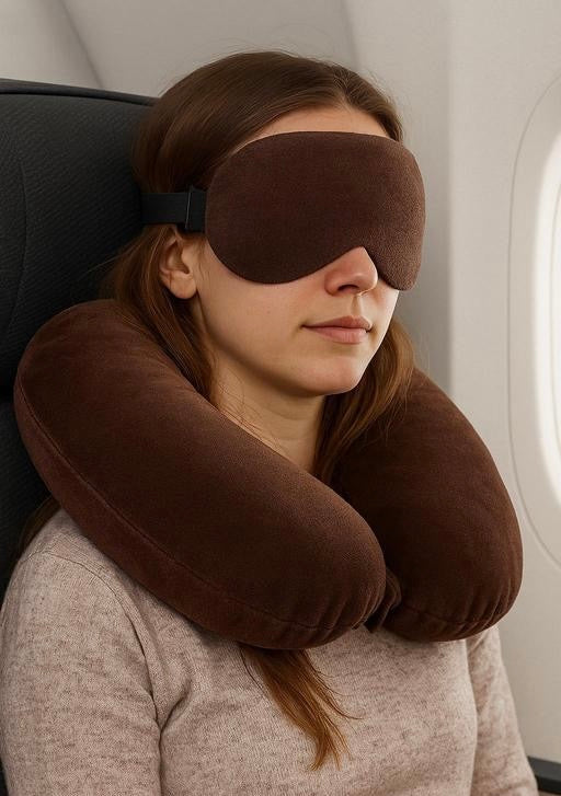 Supports the natural curve of your neck and shoulders, helps reduce stiffness and fatigue, and is perfect for travel, office naps, or relaxing at home.