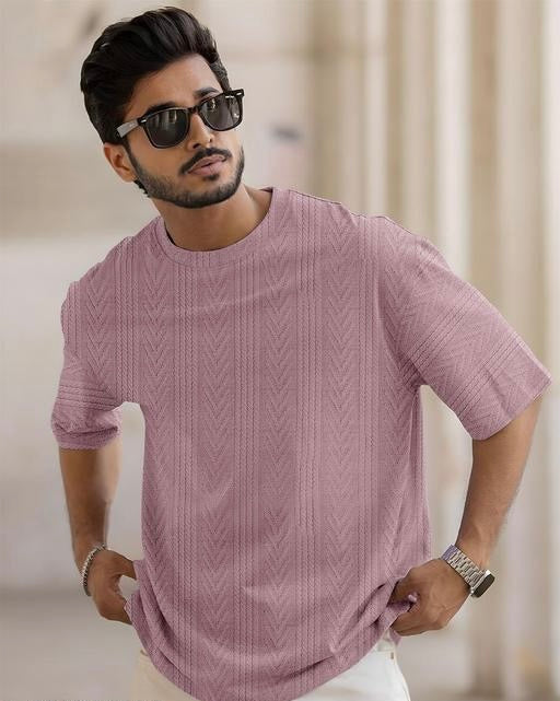 Force Men Solid Casual Brown T-Shirt