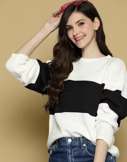 Pretty Fashionista Women’s Fashion T-Shirt – Long Sleeve, Cotton Blend, Casual Style