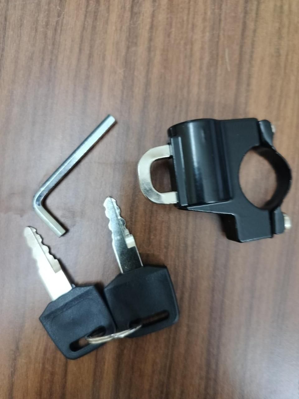 Anti-Theft Helmet Security Lock