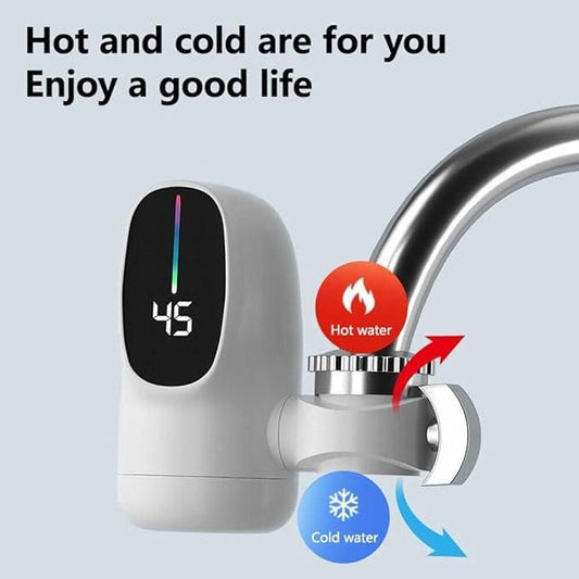 Electric Instant Water Heater – Fast Heating Geyser for Kitchen and Bathroom | Energy Efficient Compact Water Boiler for Home Use