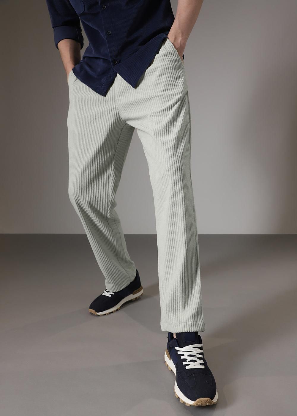 Combo of 2 Men's Caudray Fabric Stylish Pants – Premium Stretchable Casual & Office Wear Trousers for All-Day Comfort