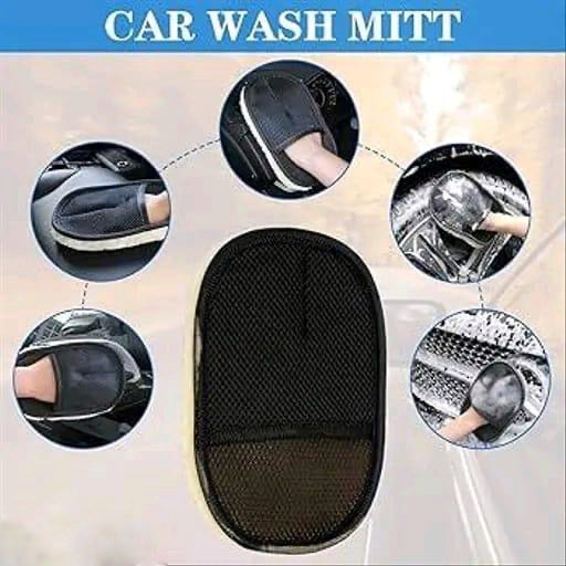Multi Car Cleaning Glove | Cleaning Supplies Dust Cleaner | Car Wash Microfiber Cleaner Glove Hand Duster Accessories