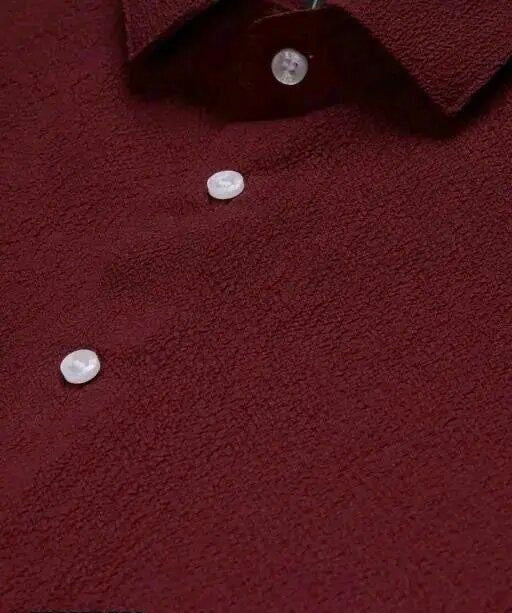 Imported Popcorn Shirts for Men and Female – Comfortable & Trendy Maroon