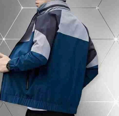 Premium Men’s Self Design Sports Jacket | Trendy Gym & Outdoor Wear