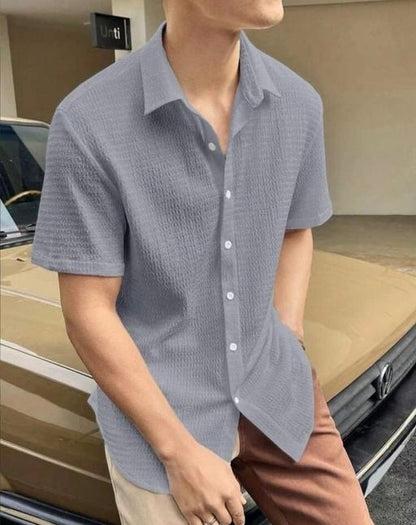 Imported Popcorn Shirts for Men and Female – Comfortable & Trendy Gray