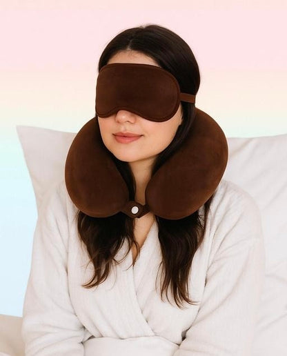 Supports the natural curve of your neck and shoulders, helps reduce stiffness and fatigue, and is perfect for travel, office naps, or relaxing at home.