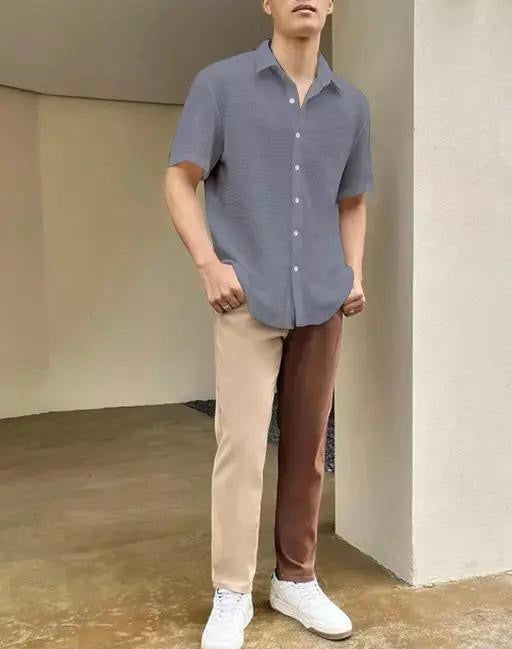 Imported Popcorn Shirts for Men and Female – Comfortable & Trendy Gray