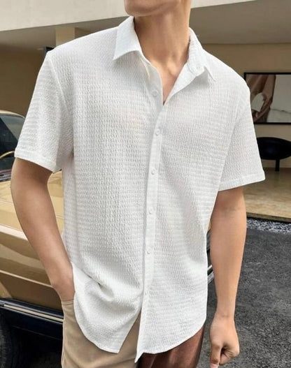 Imported Popcorn Shirts for Men and Female – Comfortable & Trendy White