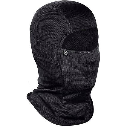 Tough Headwear 4 Way Stretch Balaclava Face Mask, Head Cover Summer Cooling Neck Gaiter, UV Protector full Face Cover