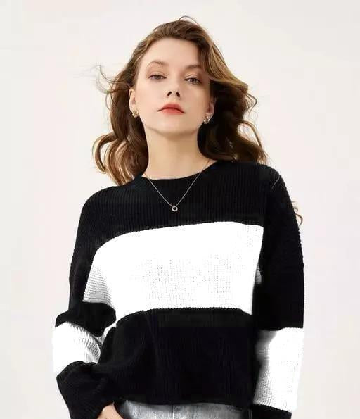 Pretty Fashionista Women’s Fashion T-Shirt – Long Sleeve, Cotton Blend, Casual Style